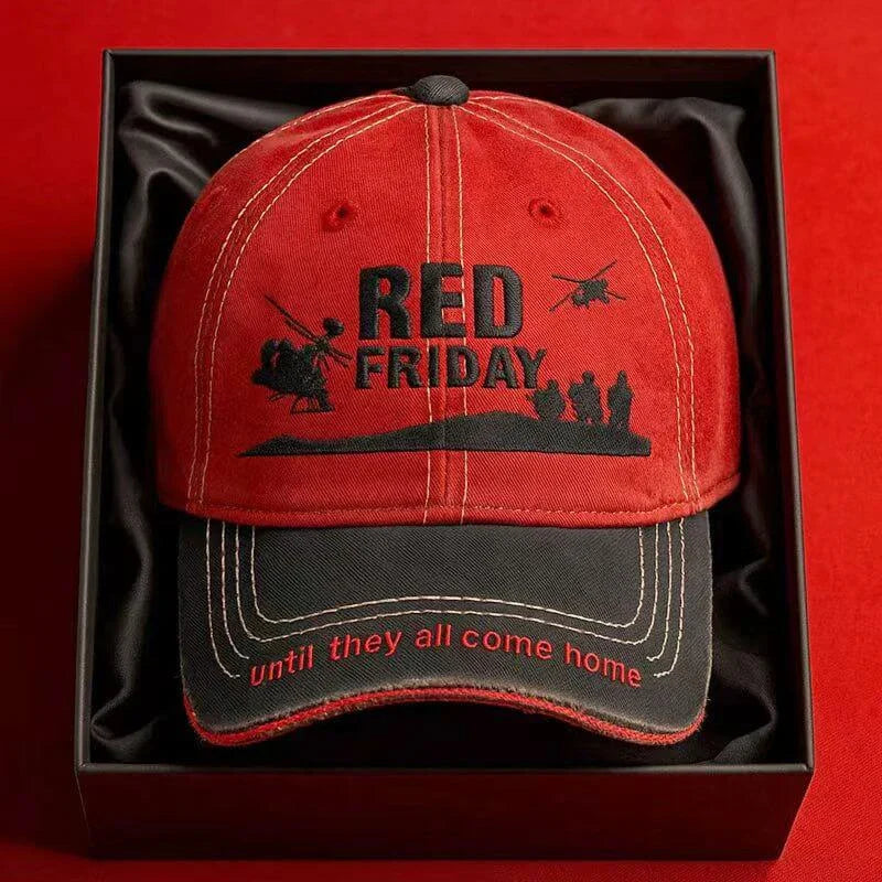 🔥2026 hot sale 🔥Red Friday Printed Casual Hat